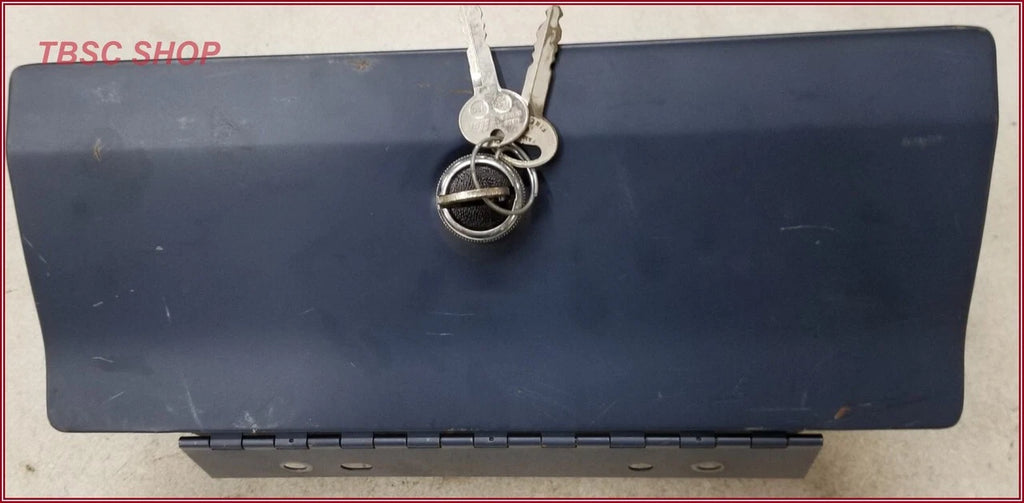 Glove Box Door for Ford Bronco II (1983–1988) Blue with Lock & Key
