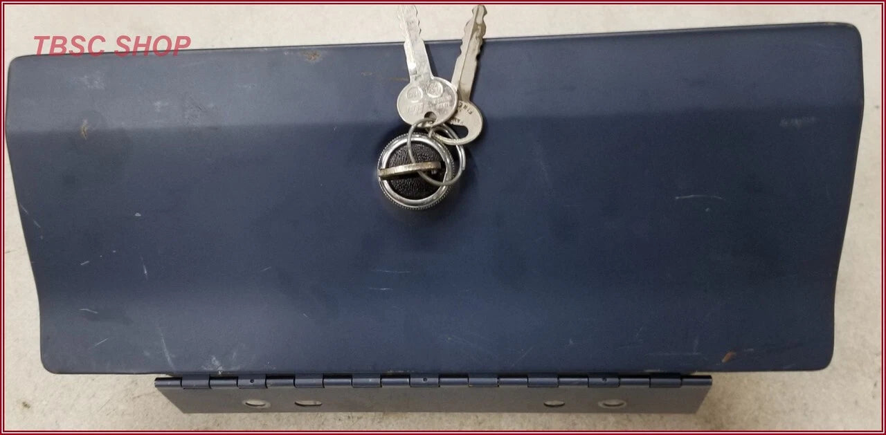 Glove Box Door for Ford Bronco II (1983–1988) Blue with Lock & Key