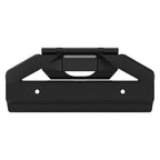 Rear License Plate Bracket for Ford Bronco Tailgate (1966–1977) Black Steel