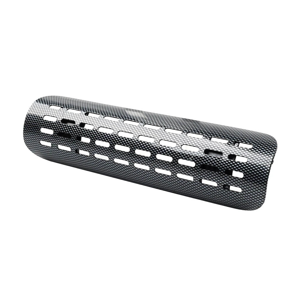 Curved Exhaust Muffler Pipe Heat Shield Cover for Motorcycle