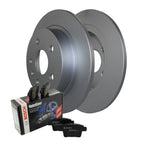 Rear Brake Kit Set of 4 for Regal Malibu (2014–2020) - 292mm Solid Rotors, Bosch Ceramic Pads