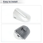 Front Left Door Handle Protector for Ford Mondeo Edge Taurus (2013–2020) White