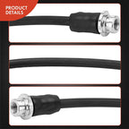 2X Rear Brake Hydraulic Hose for Nissan NV200 (2013–2020)