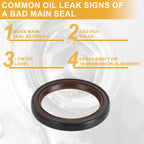 Front Crankshaft Oil Seal for Toyota Avalon Camry (2013–2015) No. 90311-42051