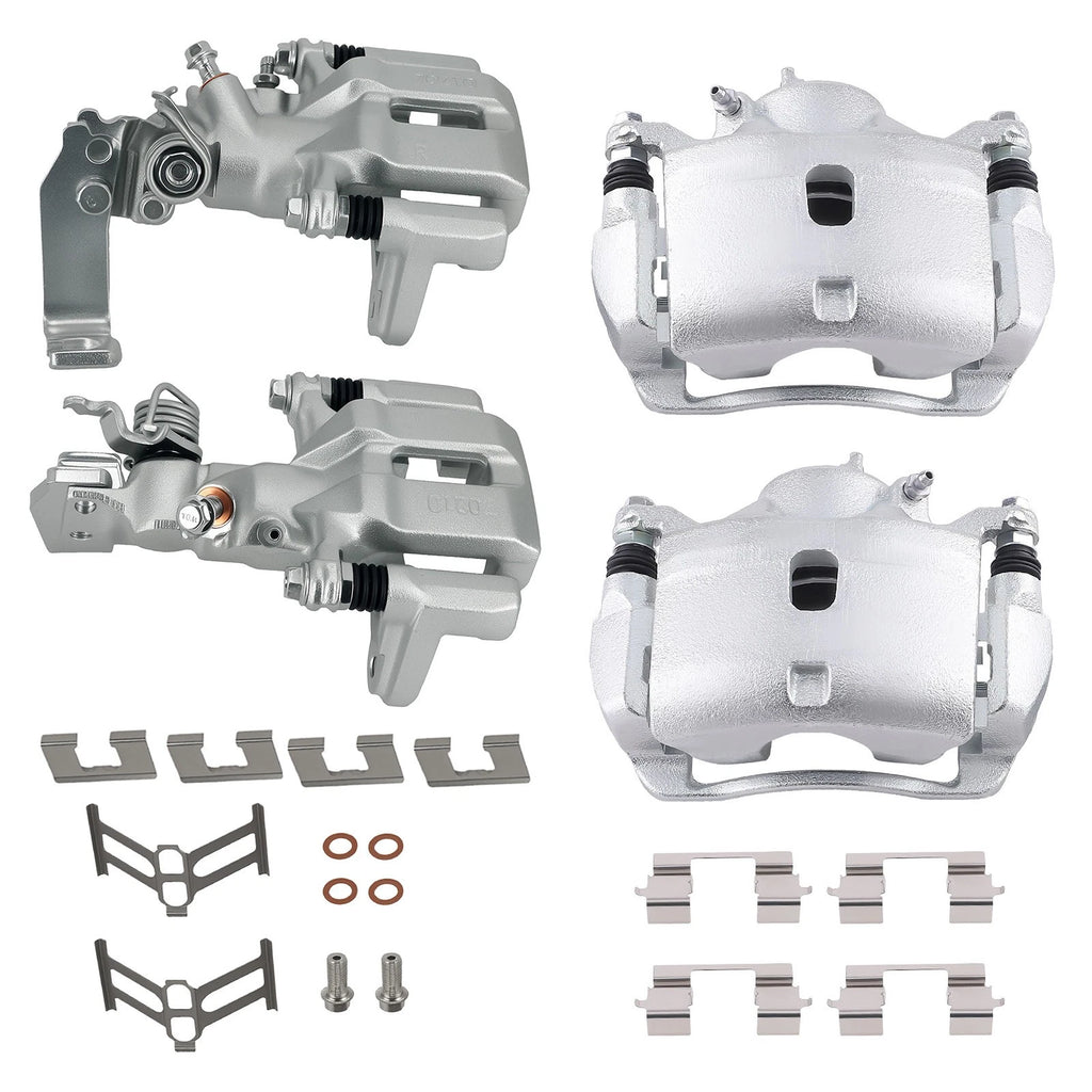 4X Complete Brake Caliper for Honda Accord (2003–2007) 19-B2069