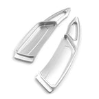 Set of 2 Silver Steering Wheel Paddle Shifter Extensions for Peugeot 3008 5008 (2017–2022)