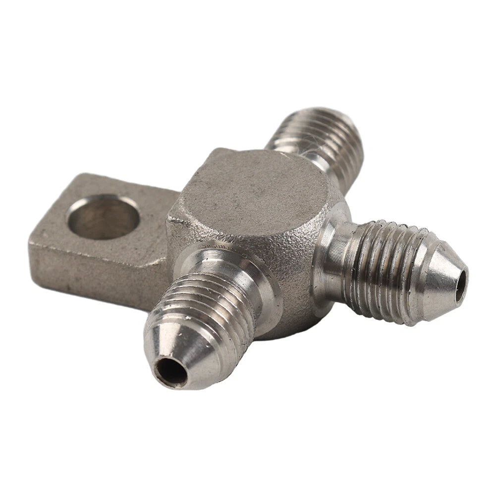 AN-3 Male Brake Fittings 3-Way Tee Joint for