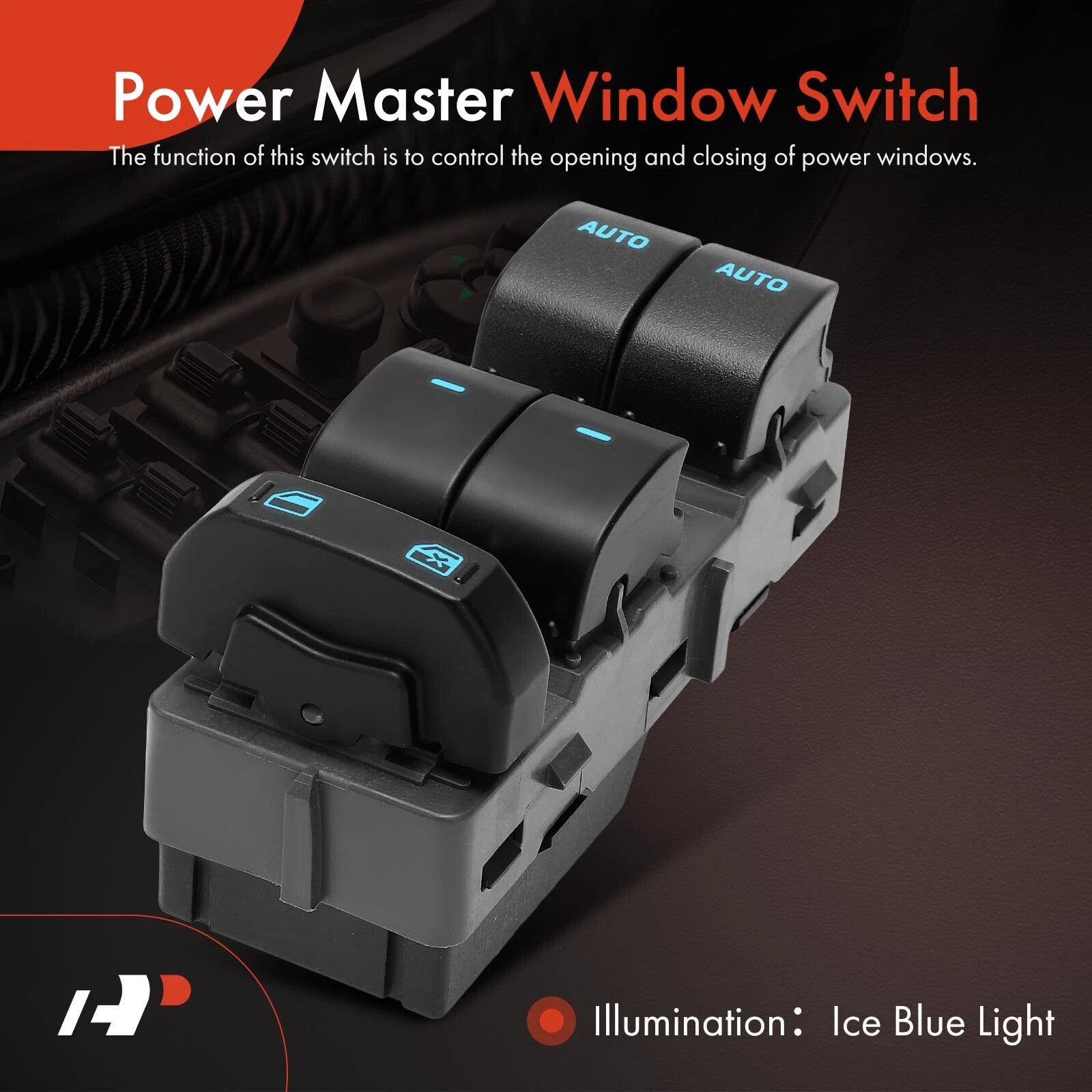 Power Window Switch for Ford Fusion, Mercury Milan (2011-2012)