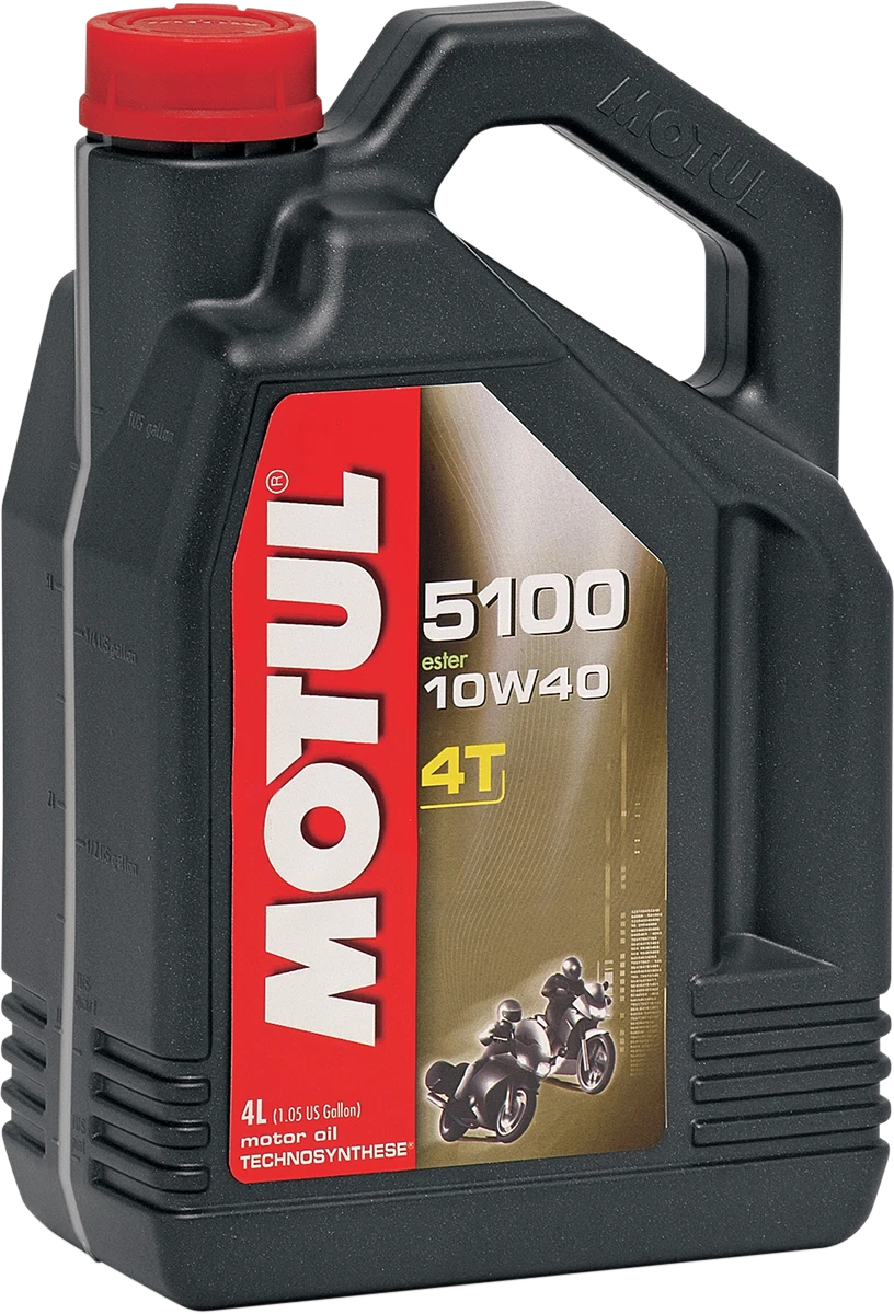 MOTUL 5100 4T Synthetic Blend Oil 10W-40 4L (Part No. 104068)