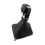 5 Speed Gear Shift Knob Black for Opel Zafira B (2005–2010)
