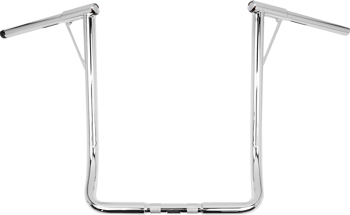 Burly Brand Louie Handlebar for Harley Davidson (2014–2023) - Chrome B12-7006C