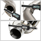4" Oval Muffler for Chevy Cobalt (2005–2010) - Stainless Steel Catback Exhaust