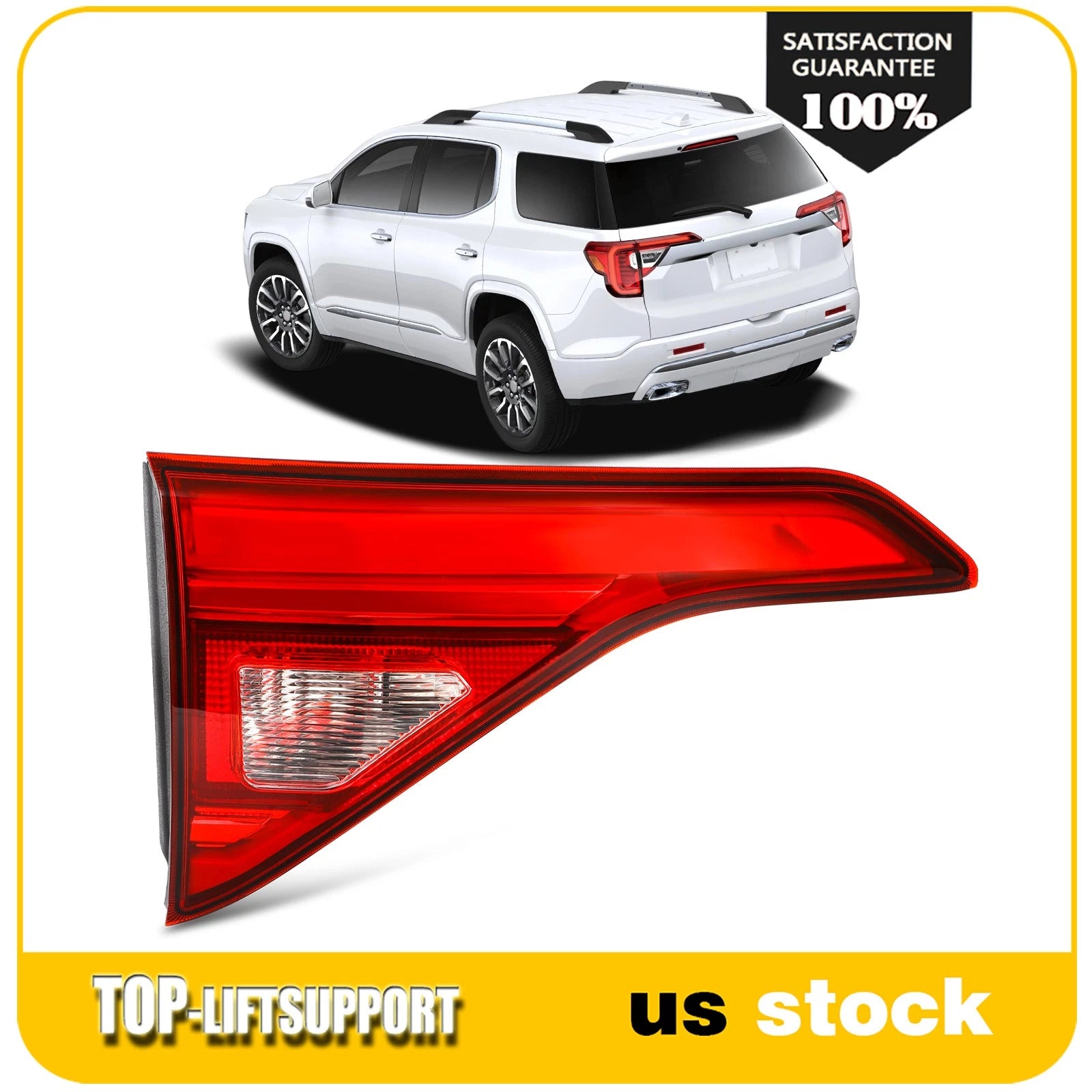 LED Inner Driver Side Tail Light Assembly for GMC Acadia (2017–2019)