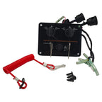 Dual Key Switch for Yamaha Outboards (6K1-82570-13-00, 6K1-82570-08-00)