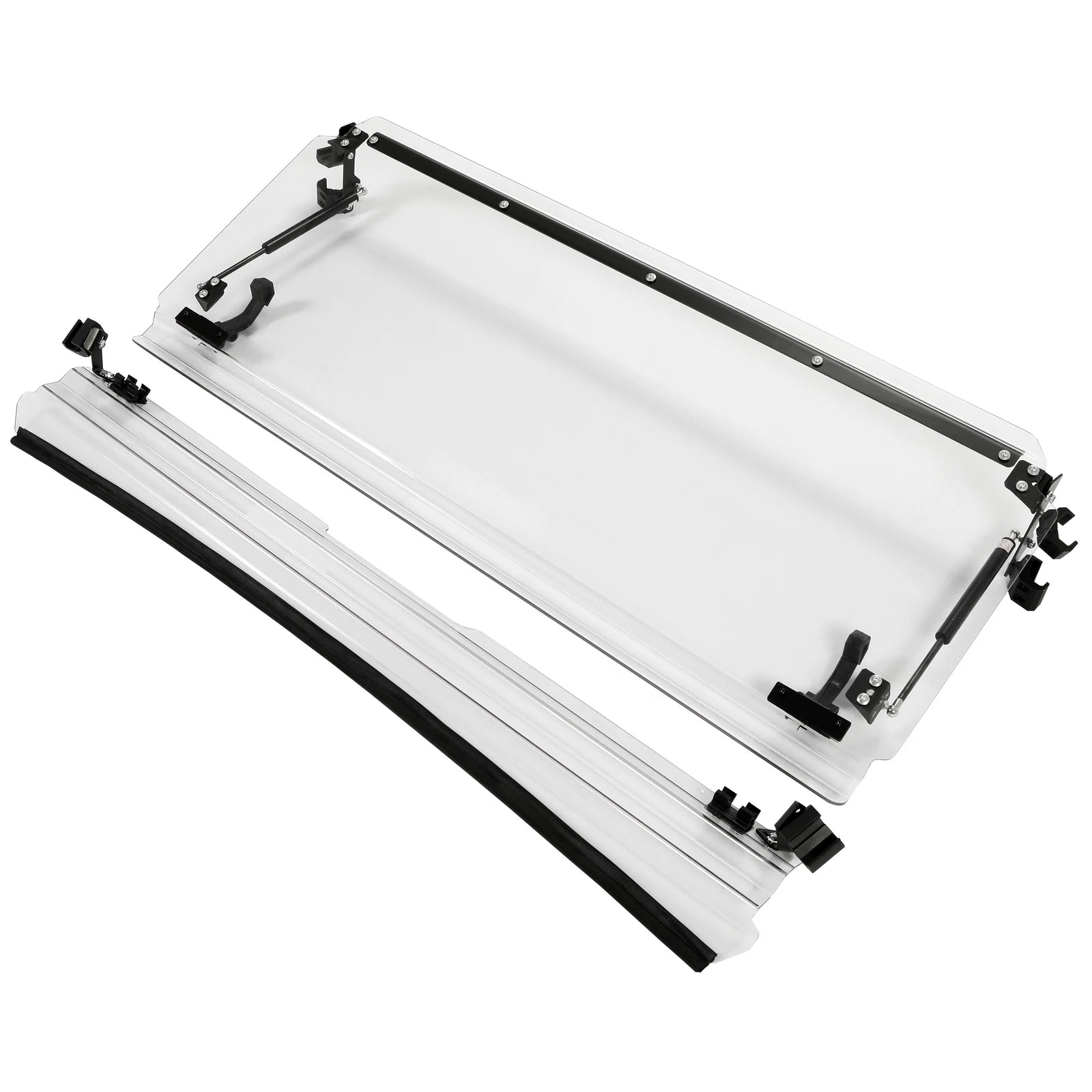 Front Vented Full Clear Flip Windshield for CFMOTO UForce 1000 (2019–2026)