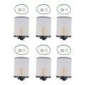 6 FS20083 Fleetguard Fuel Water Separator Filter for Cummins ISX (2007–2023)