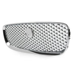 Front Upper Bumper Mesh Grille for Jaguar XF XFR (2016-2020) Chrome