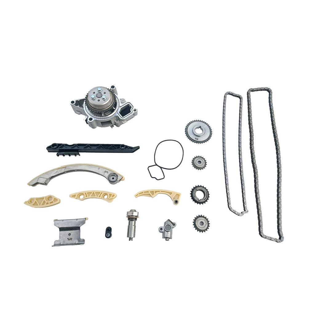 16x Engine Timing Chain Kit with Water Pump for Chevy Malibu Buick Pontiac (2000–2012)
