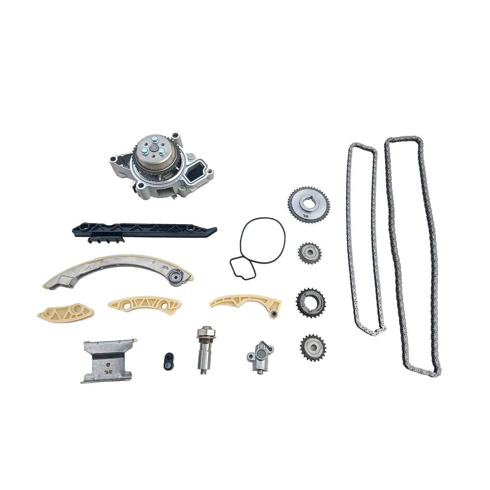 16x Engine Timing Chain Kit with Water Pump for Chevy Malibu Buick Pontiac (2000–2012)