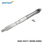6AW-45611-00-00 Propeller Shaft for Yamaha Outboard 300HP 350HP (4-Stroke)