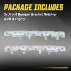 Front Bumper Bracket Retainer L&R for Nissan NV S STD SV (2013–2021) 62224-3LM0A