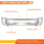 Front Bumper Reinforcement for Ford Edge (2015–2018)