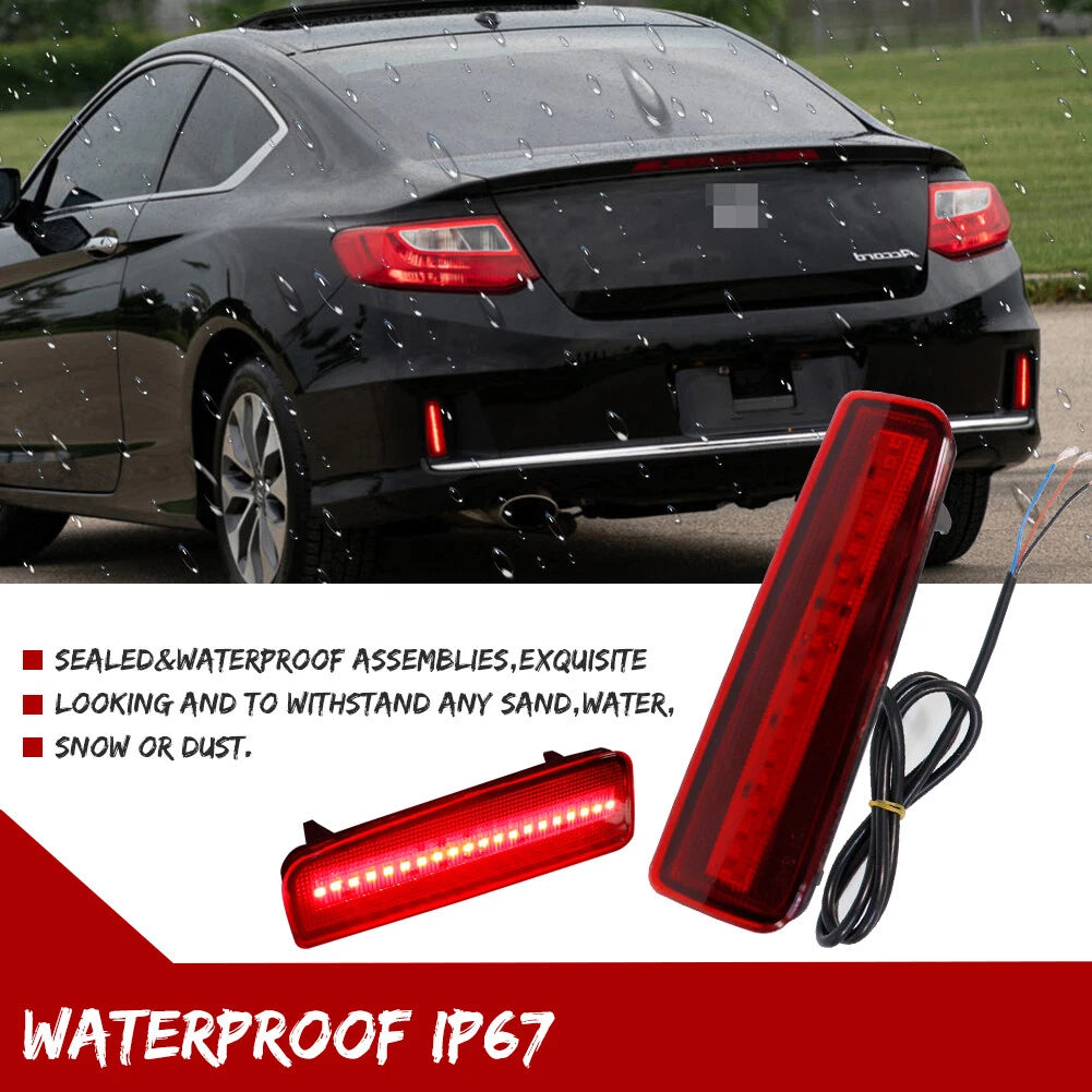 LED Rear Bumper Reflector for Honda Accord Coupe (2013–2015)