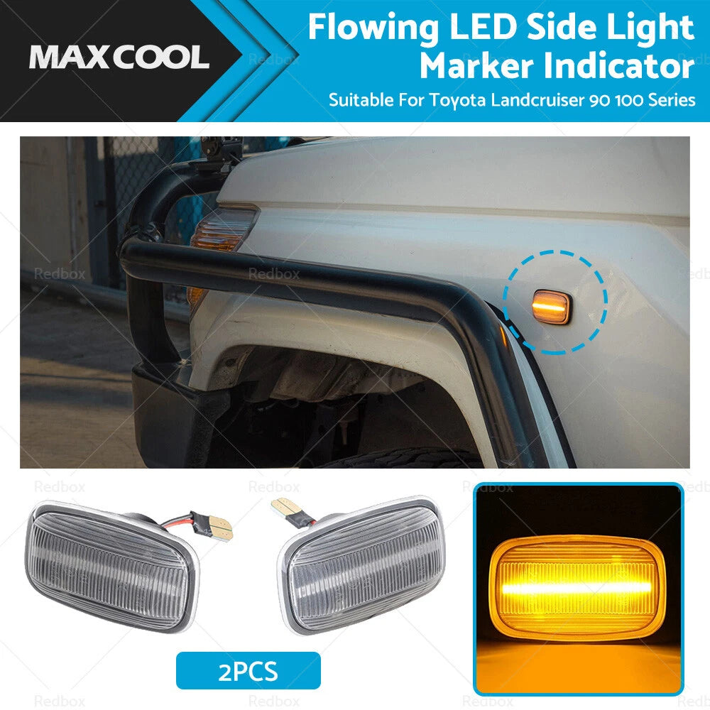 LED Side Light Marker Indicator for Toyota Landcruiser 90-100