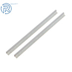 2Pcs Linear Shaft Rail with 4Pcs Square Type Bearings for Universal Use