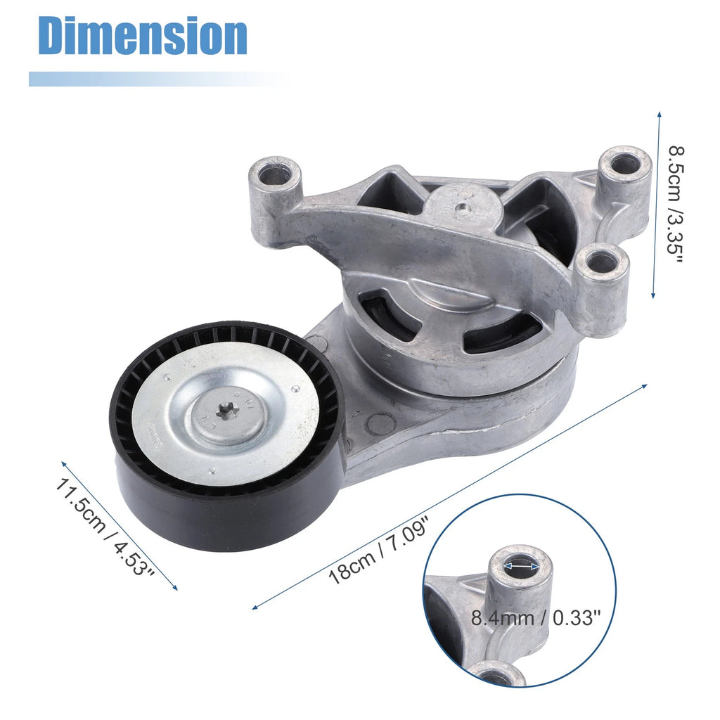 Engine Belt Tensioner Pulley Assembly for Audi A3 (2006–2008) 06F903315