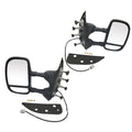 Pair Power Folding Mirrors for Ford E-350 E-450 Super Duty (2009–2016)