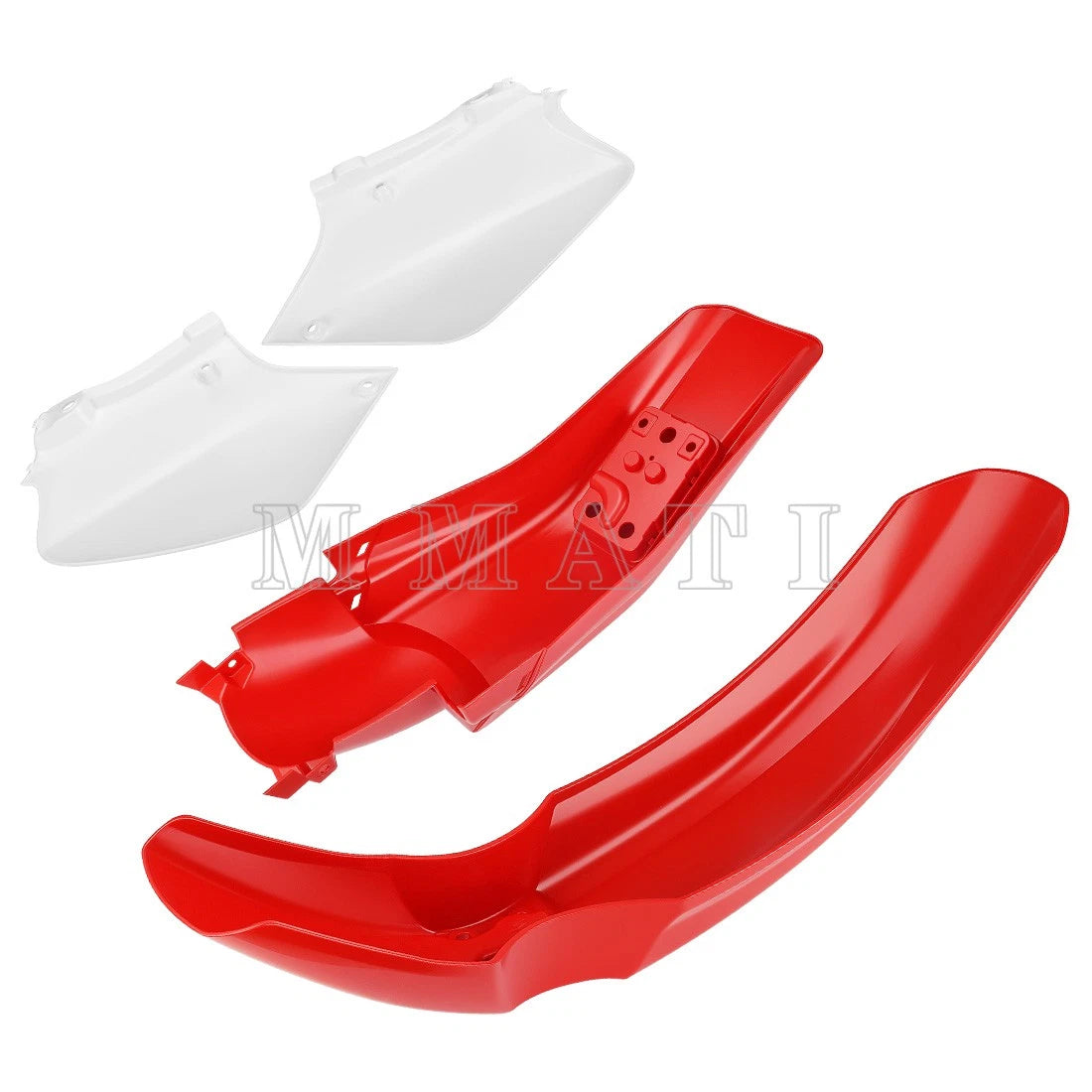 Plastic Kit for Honda XR400R XR250R (1996–2004) - Front/Rear Fenders & Side Panels