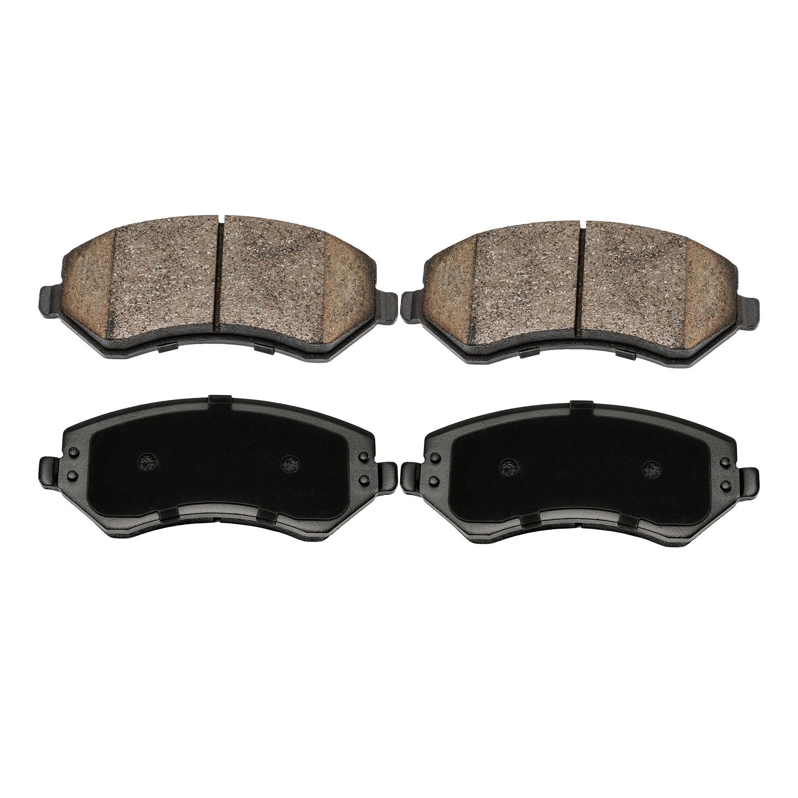 4X Front Ceramic Brake Pads for Dodge Grand Caravan (2001–2005)