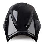 Universal Motorcycle Windshield Wind Screen Deflector Black