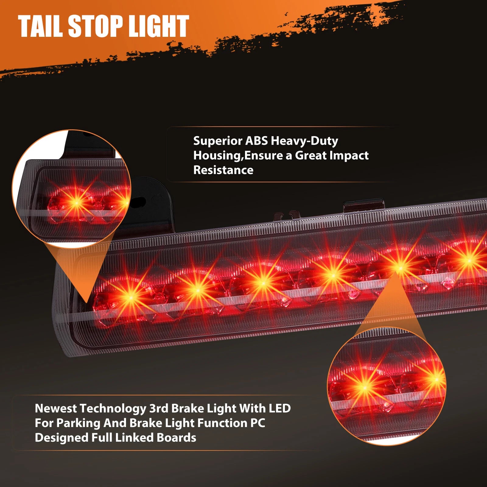 3rd Brake Light Cargo Lamp for Ford Explorer Sport Trac (2001-2005)