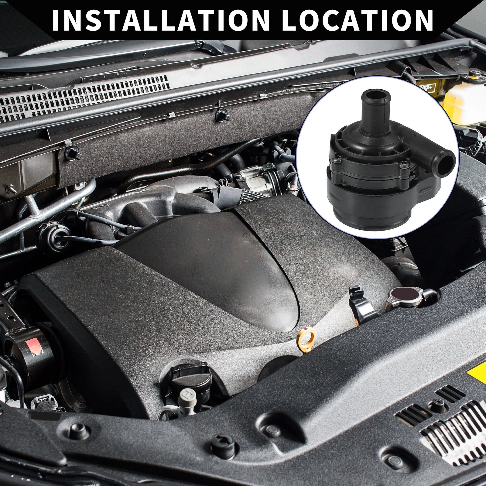 Auxiliary Water Pump for Mercedes-Benz A/B/C/E/GL/M/R-Class (2011–2023) No. 2118350064