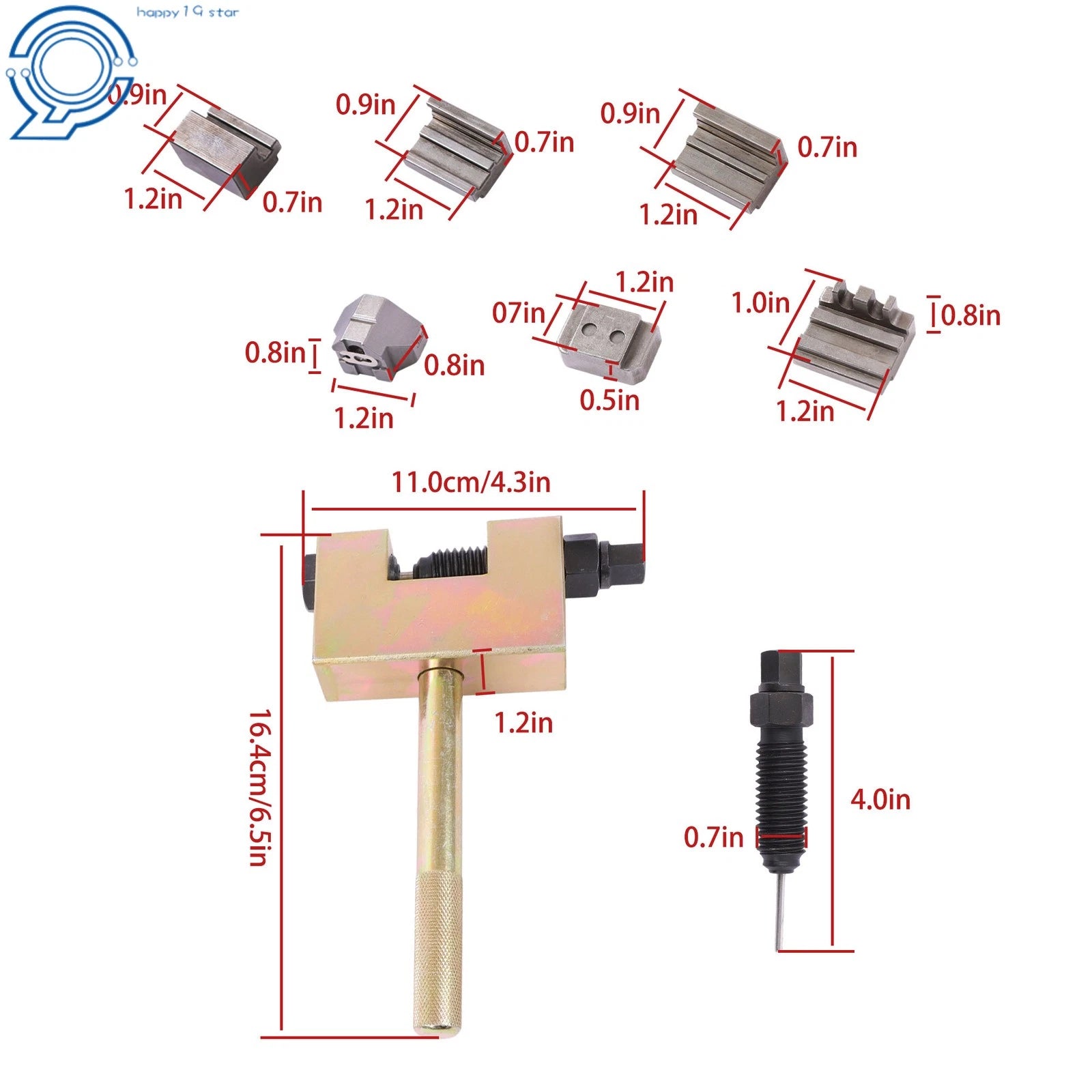 Engine Timing Chain Removal Installer Kit for Benz M271 M272 M273 M274 M276