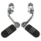 1.25" Angled Highway Engine Guard Foot Pegs for Harley Touring (Fits 2014-2023)