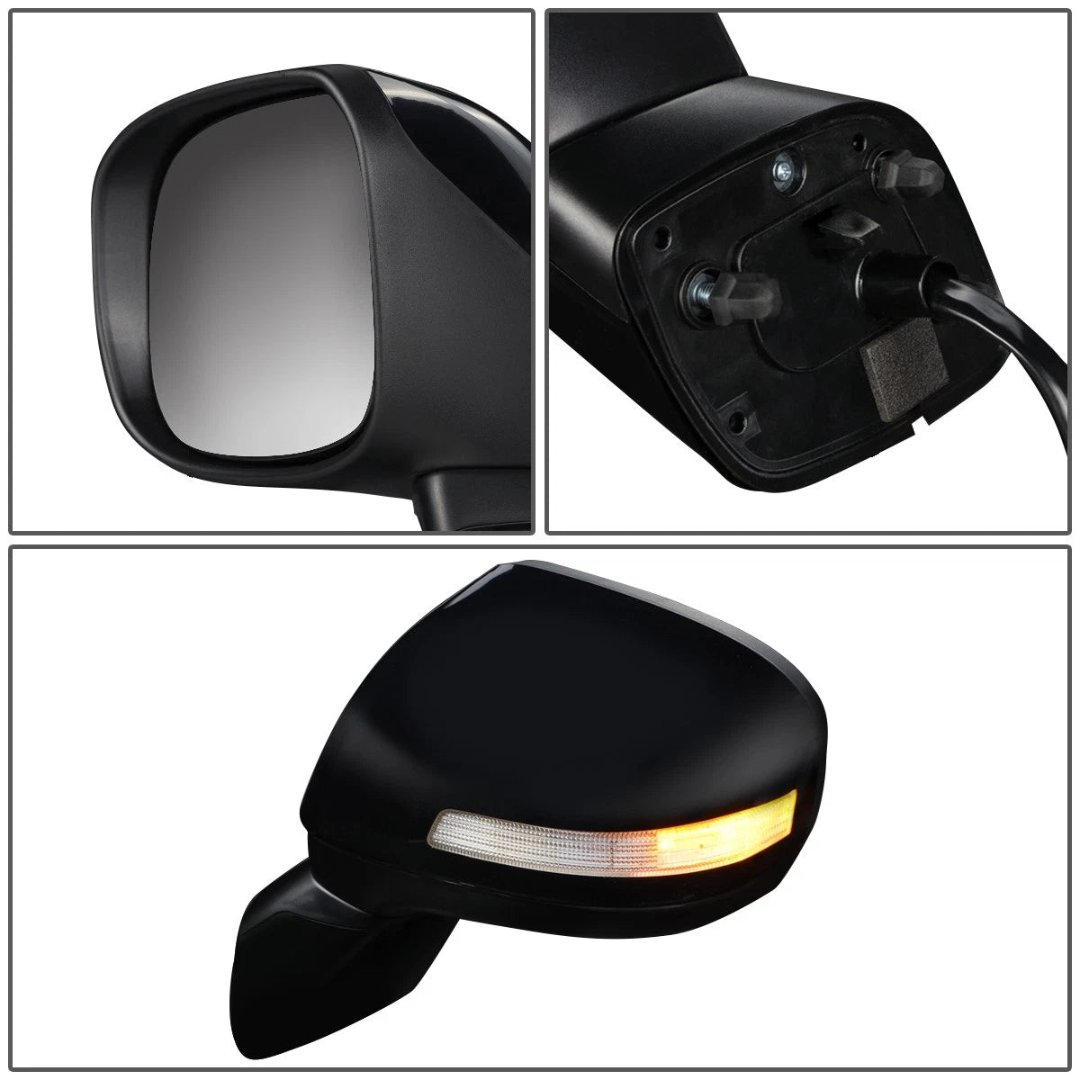 Power+Turn Signal Driver Left Side Mirror for Honda Civic Hybrid (2012–2013)