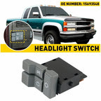 Headlight Light Switch for Chevrolet GMC C1500 C2500 C3500 (1990–1994)
