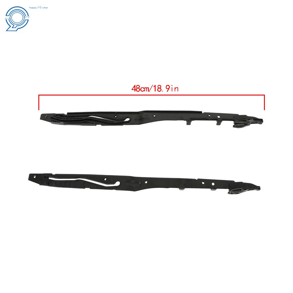 Set of 2 Sunroof Glass Cables and Track Assembly for Ford F150 (2015–2020)