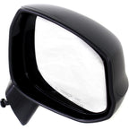 Set of 2 Manual Remote Mirrors for Honda Civic (2012–2013) Black