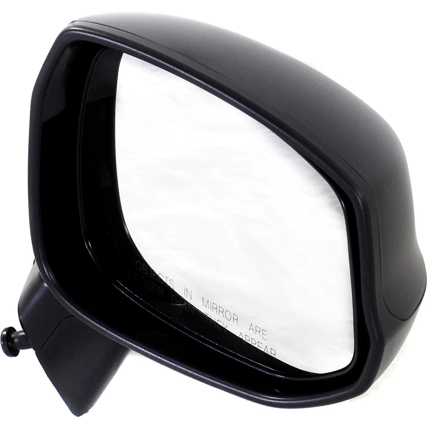 Set of 2 Manual Remote Mirrors for Honda Civic (2012–2013) Black