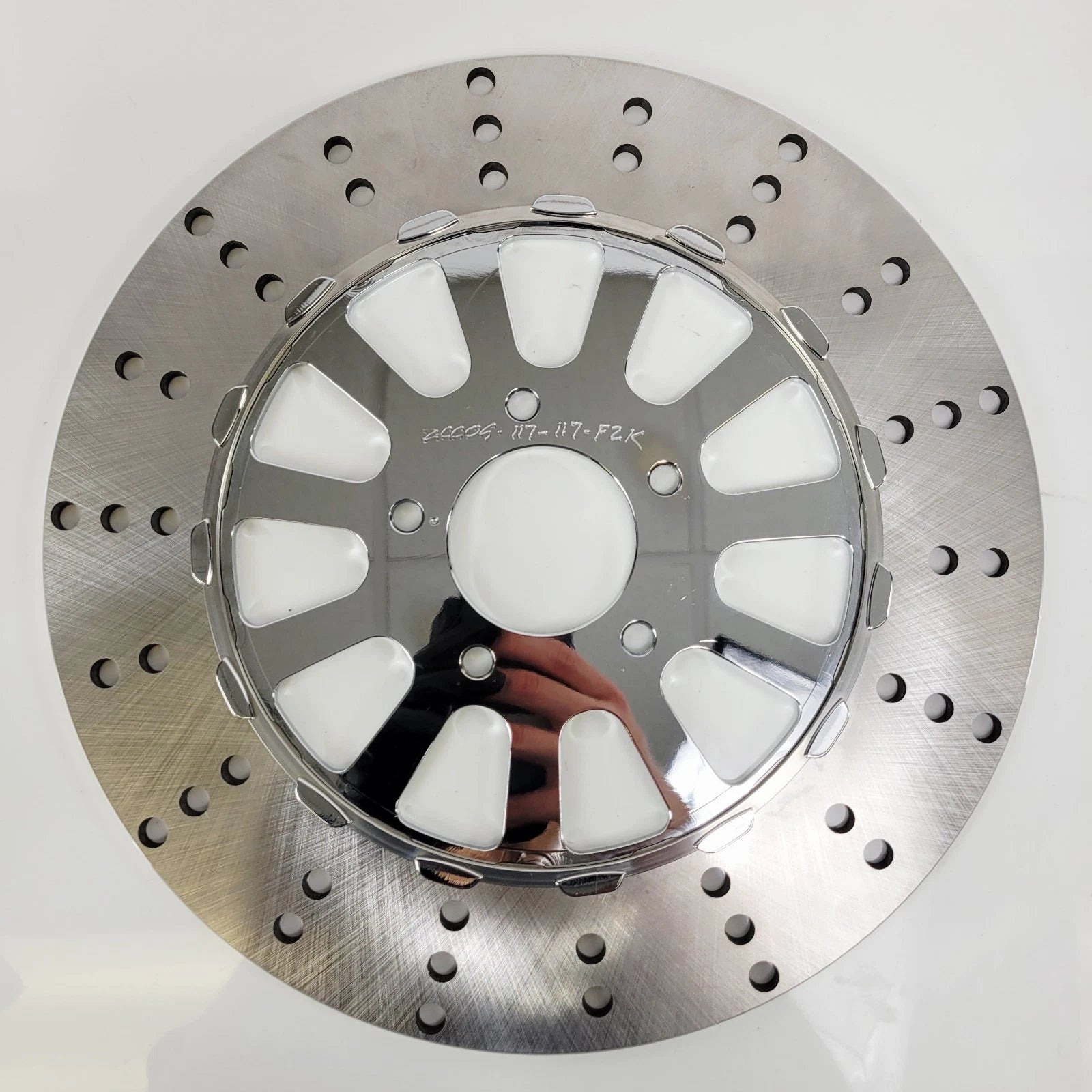 Front Left Brake Rotor for Harley Dynasty (Chrome) COG117117CLF2K