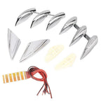 Fender Fork Tower Accents for Honda Goldwing GL1800 (2001-2011) Chrome Set