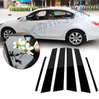 Door Window Pillar Post Cover Trims for Honda Accord Sedan 2008–2012