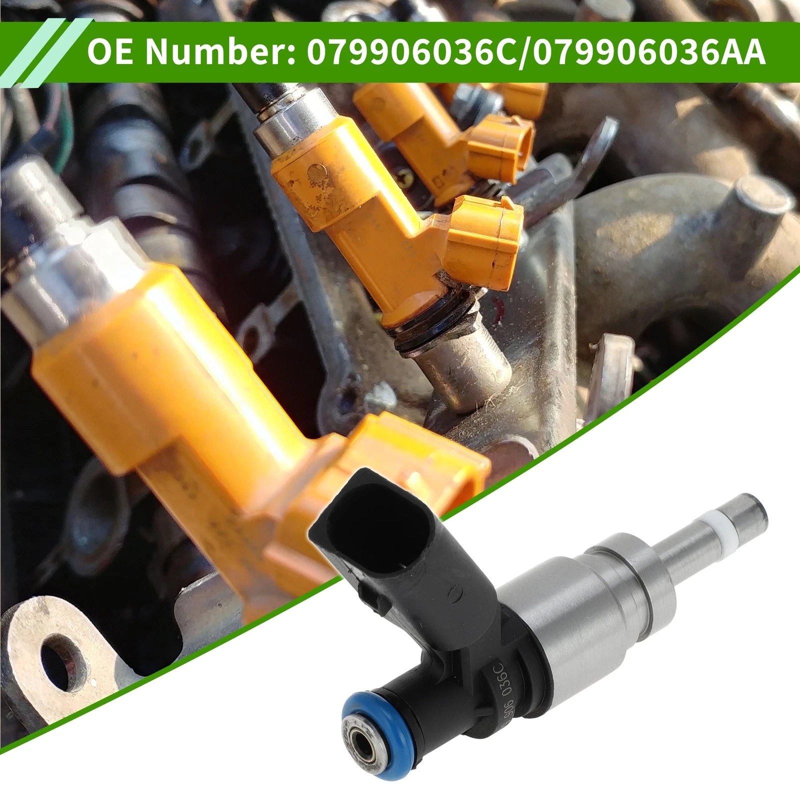 Fuel Injector No. 079906036C/079906036AA for Audi A8 D3 4.2 FSI (2006–2010)