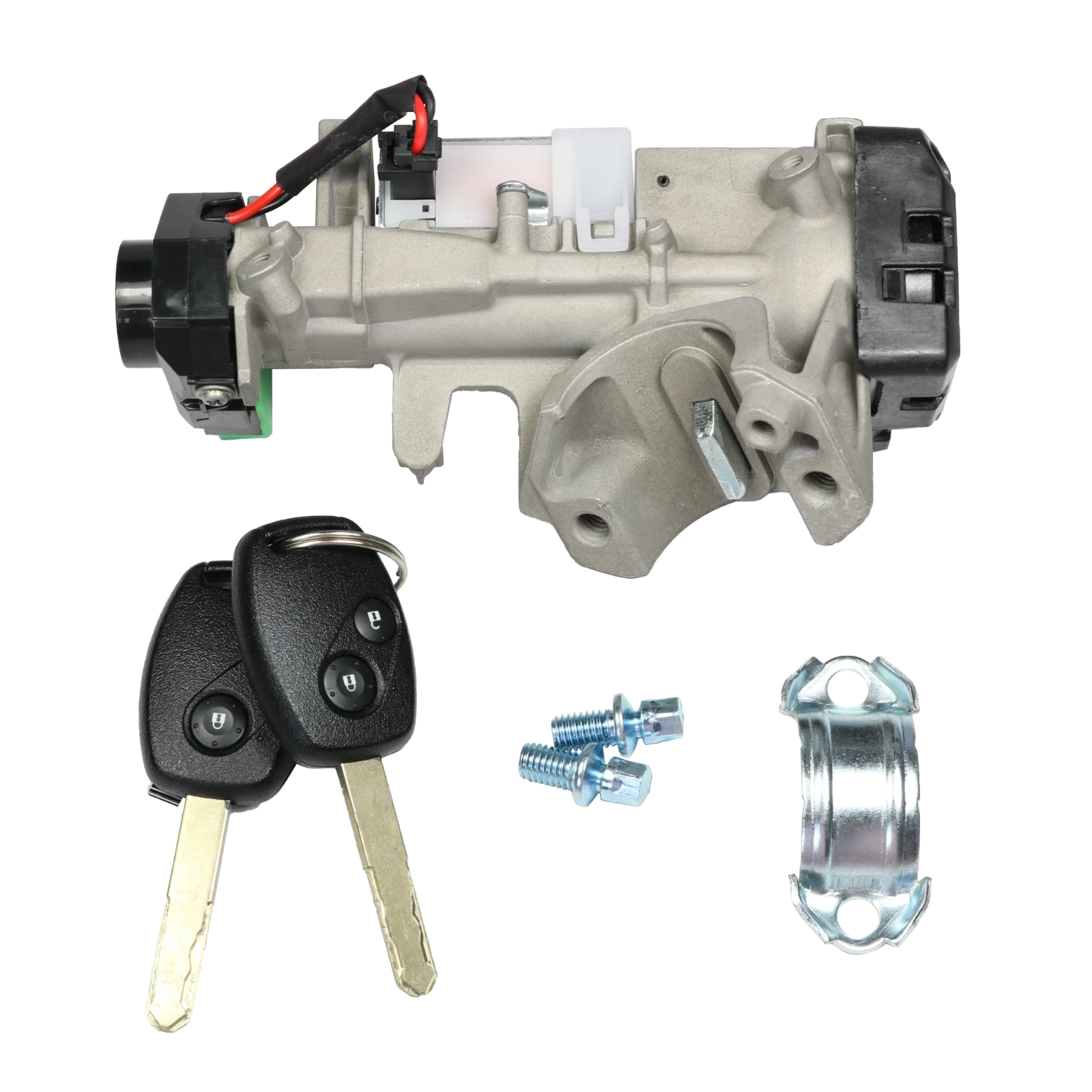 2X Ignition Switch Cylinder Lock Kit for Honda Civic (2006–2011)