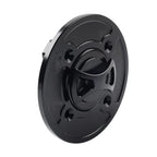 CNC Black 4-Hole Gas Fuel Tank Cap Cover for DUCATI Panigale V4/S/R (2018-2021)