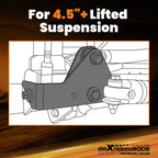 Front Control Arm Drop Bracket Kit for Jeep Cherokee XJ (1990–2001)